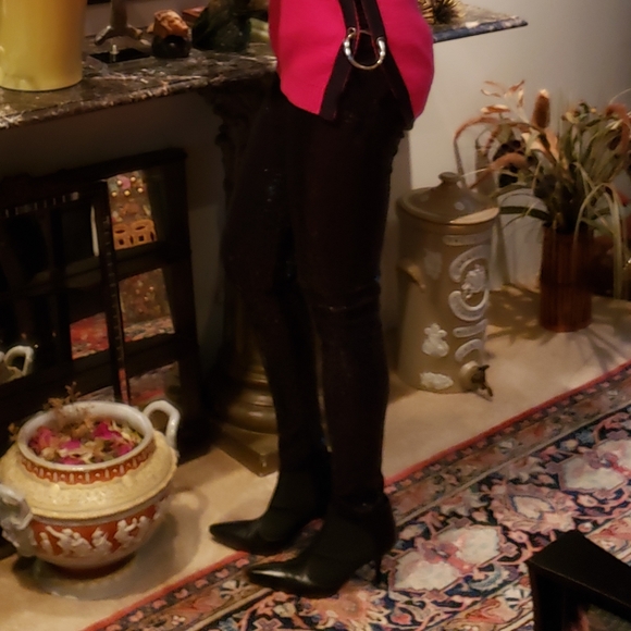 Manolo Blahnik ankle high heels boots - Picture 9 of 9